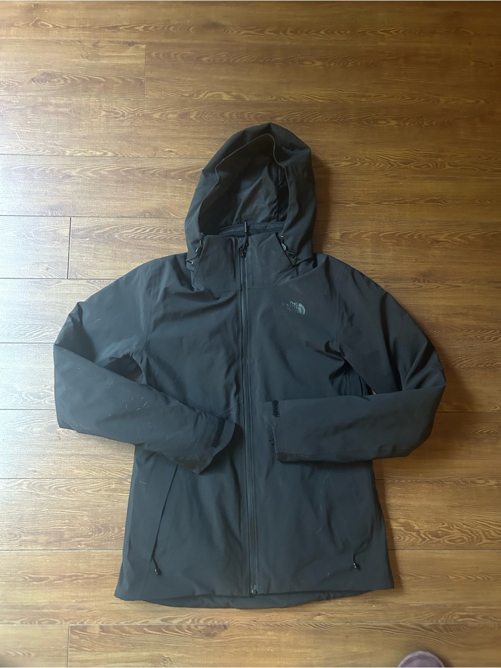 Women’s The North Face Apex Flex Insulated Goretex Black Hooded Ski/Snow Jacket